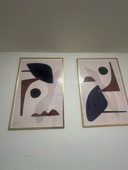 2 pieces of art for sale