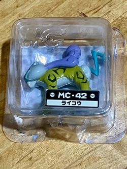 Pokémon Raikou Monster Collection Diamond & Pearl MC-42, 2” Figure