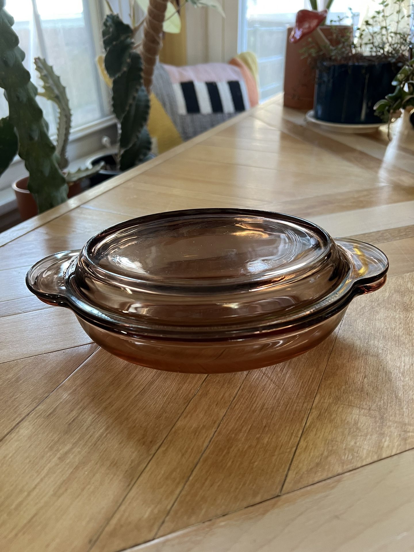 Vintage Pyrex Vision Lidded Casserole Dish