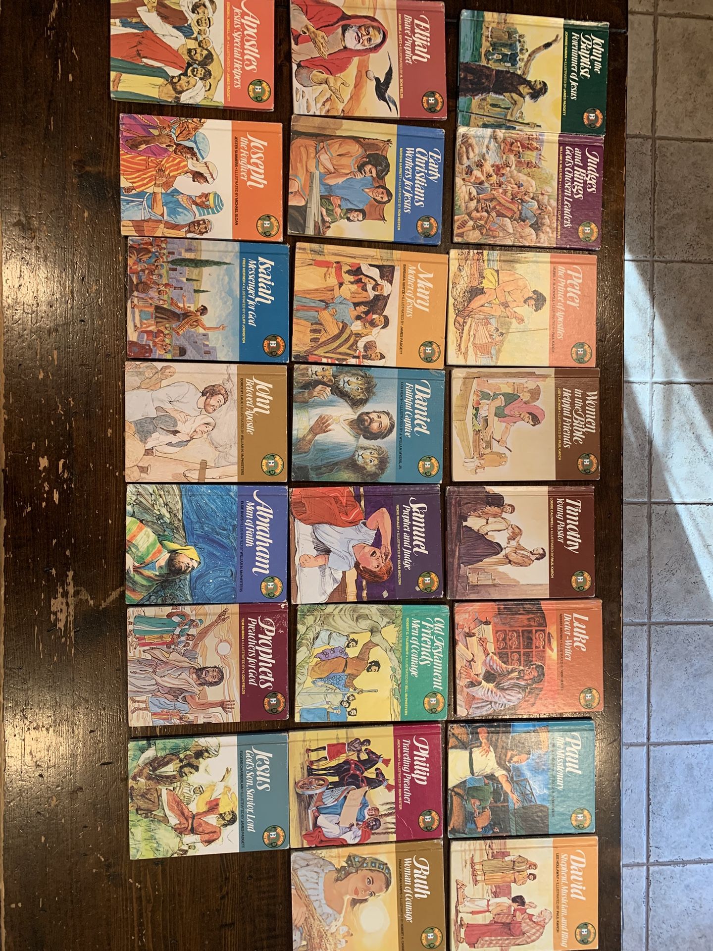 Set of 23 BibLearn Series Books (used)