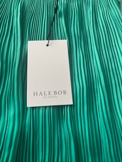 Hale Bob Strapless  Charmeuse Dress