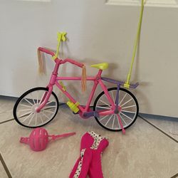 1991 Barbie Mountain Bike Set