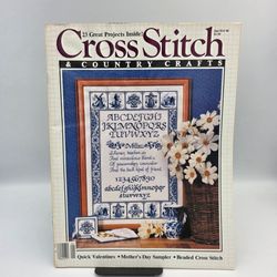 Cross Stitch and Country Crafts Magazine January/February 1986 ~ 23 Projects