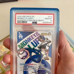 PSA 10 One Piece Dodger Luffy - 10% off