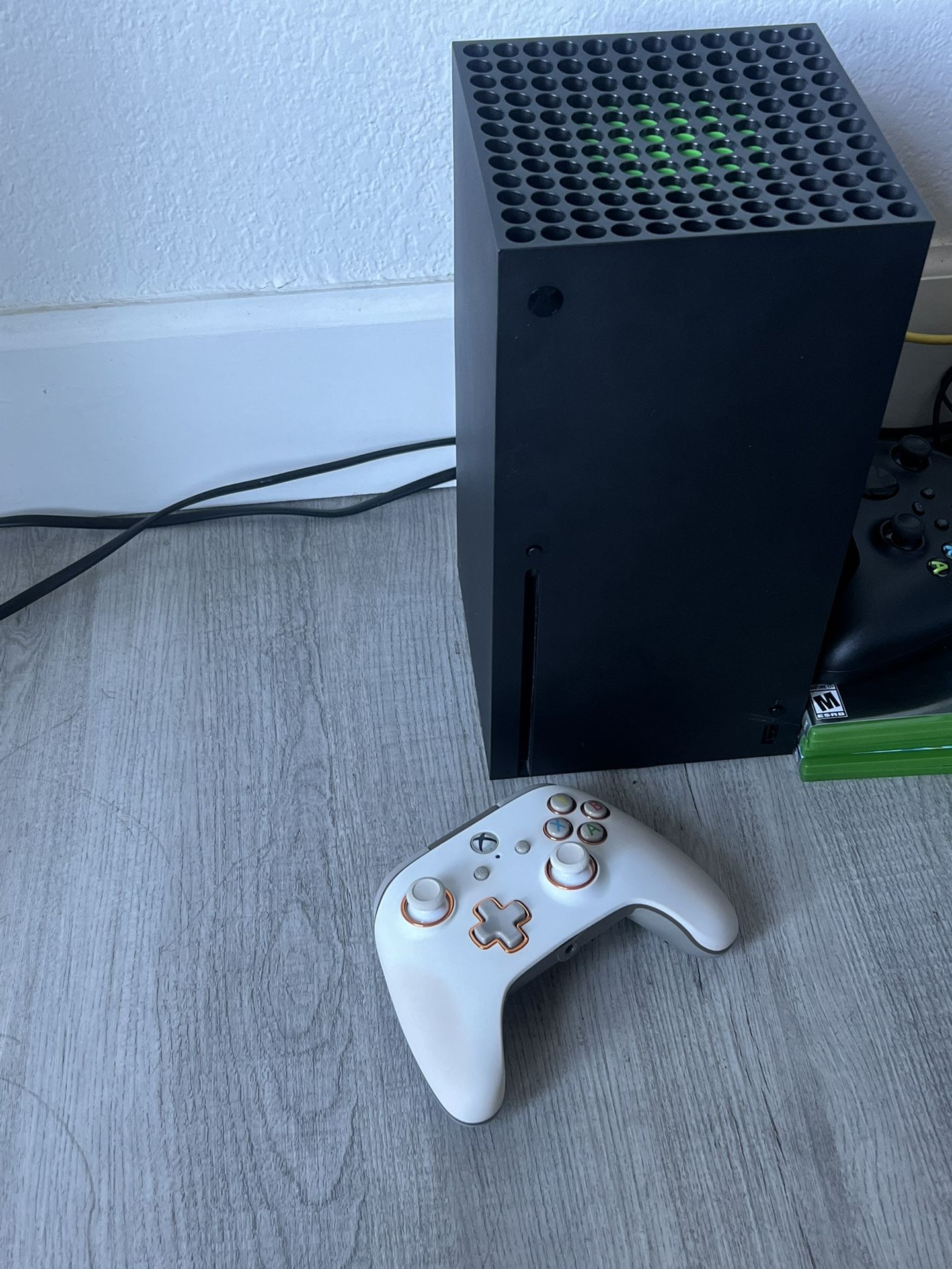 Xbox Series X with Games! Two Controllers