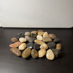 5 lb Bag of Polished River Stones 