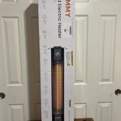 Electric Patio Heater / Calentador eléctrico para patio al aire libre