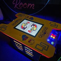 Retro Pac Man Arcade1up Cocktail Table With Over 7,500 Video Games