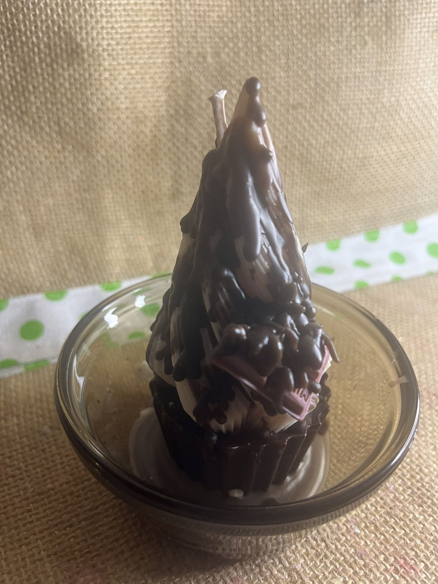 Unicorn Cupcake Candle