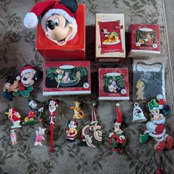 Vintage Disney Christmas Ornaments (Lot Of 18)