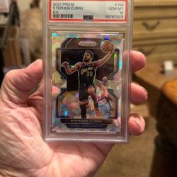 Stephen Curry 2021 Card# 154 PSAGem Mint 10