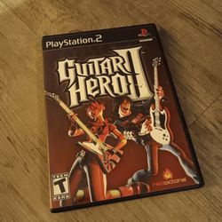 Guitar Hero II 2 PS2 PlayStation 2 PAL No Manual 