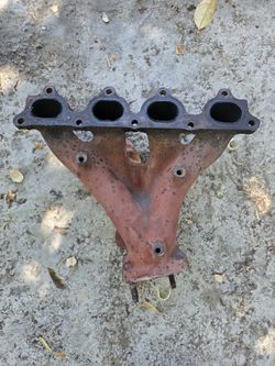 OEM B18A1 Integra Exhaust Manifold Header + Downpipe – DA/DB1 Factory Setup