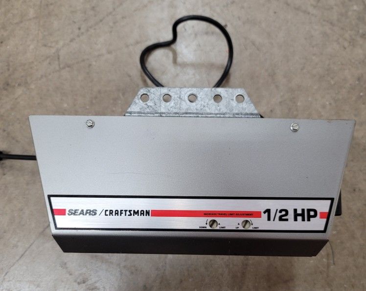 sears craftsman 1/2 hp garage door opener