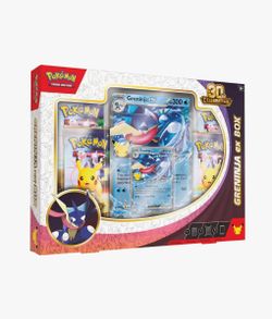 Pokémon Mega Evolution 30th Celebration Greninja ex Box