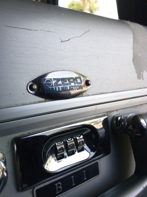 Halliburton Zero Aluminum Lockablecase
