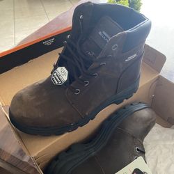 Botas De Trabajo Punta De Fierro Número 8