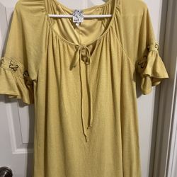 Women’s Yellow Dress