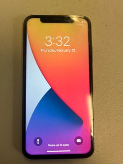 iPhone X 64gb unlocked to any carrier