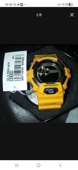 CASIO G-SHOCK GLS-8900-9ER, yellow