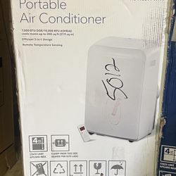 Insignia™ - 300 Sq. Ft. Portable Air Conditioner - White