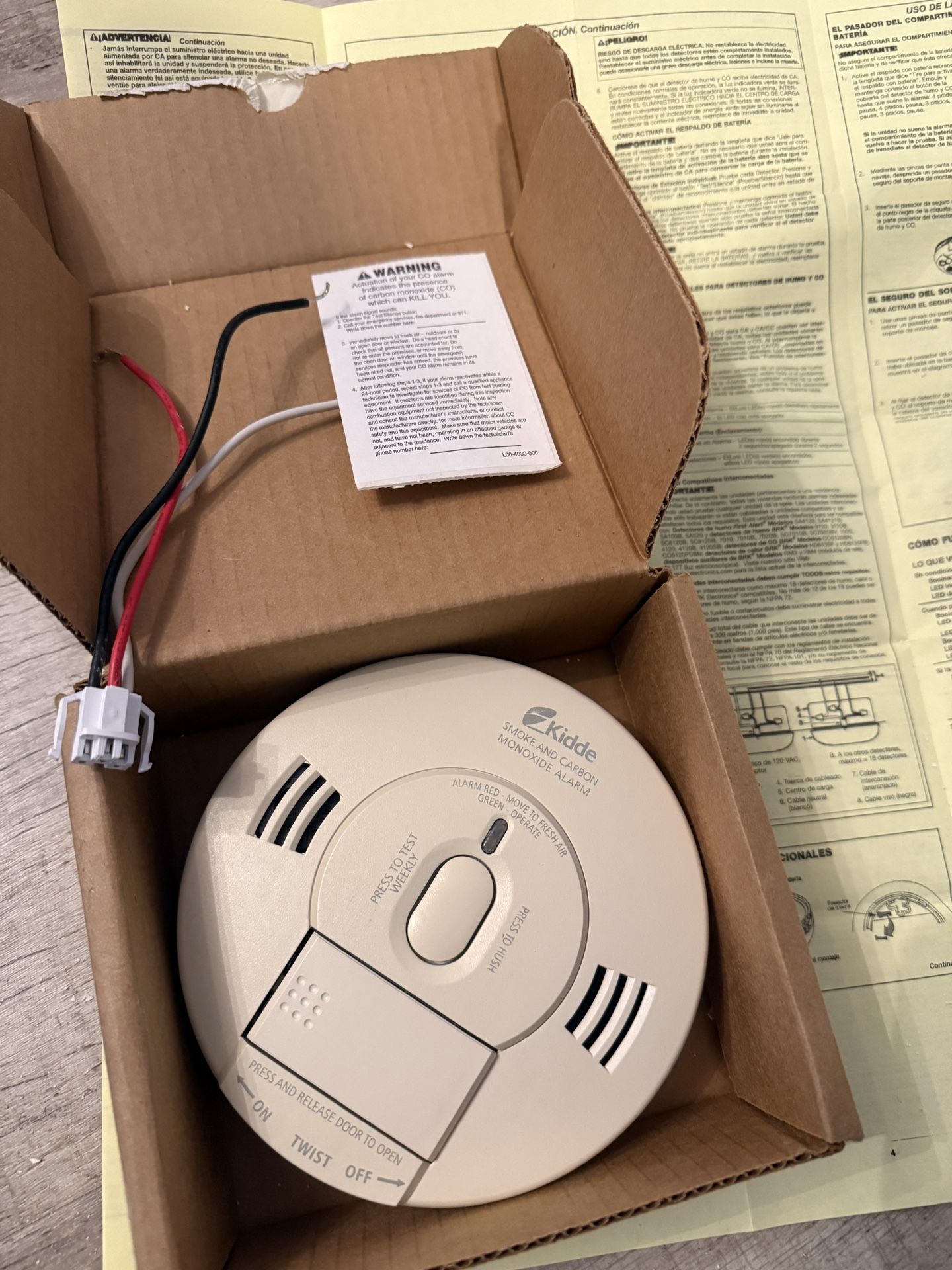 Smoke And Carbon Monoxide Alarm