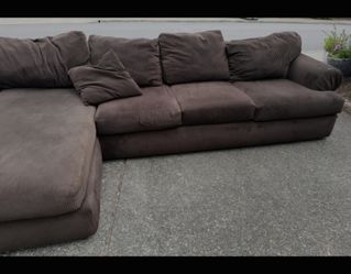 Brown Sectional
