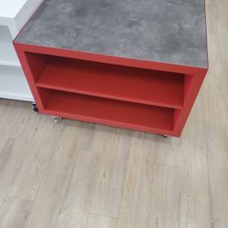 Table With Rolling Wheels 