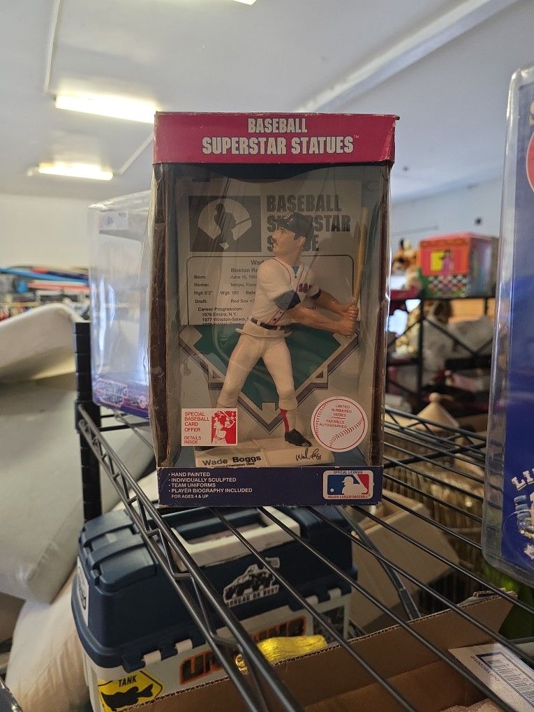 Wade Boggs Collectible Baseball Figure