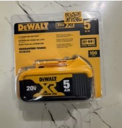 Dewalt 5.0ah battery brand new
