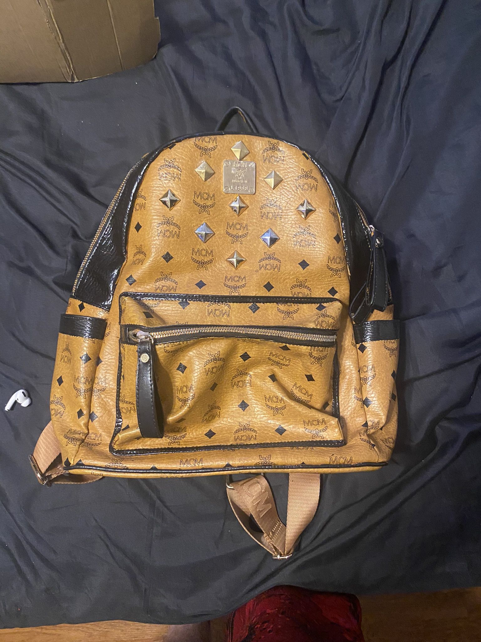 Customized Mcm Backpack 