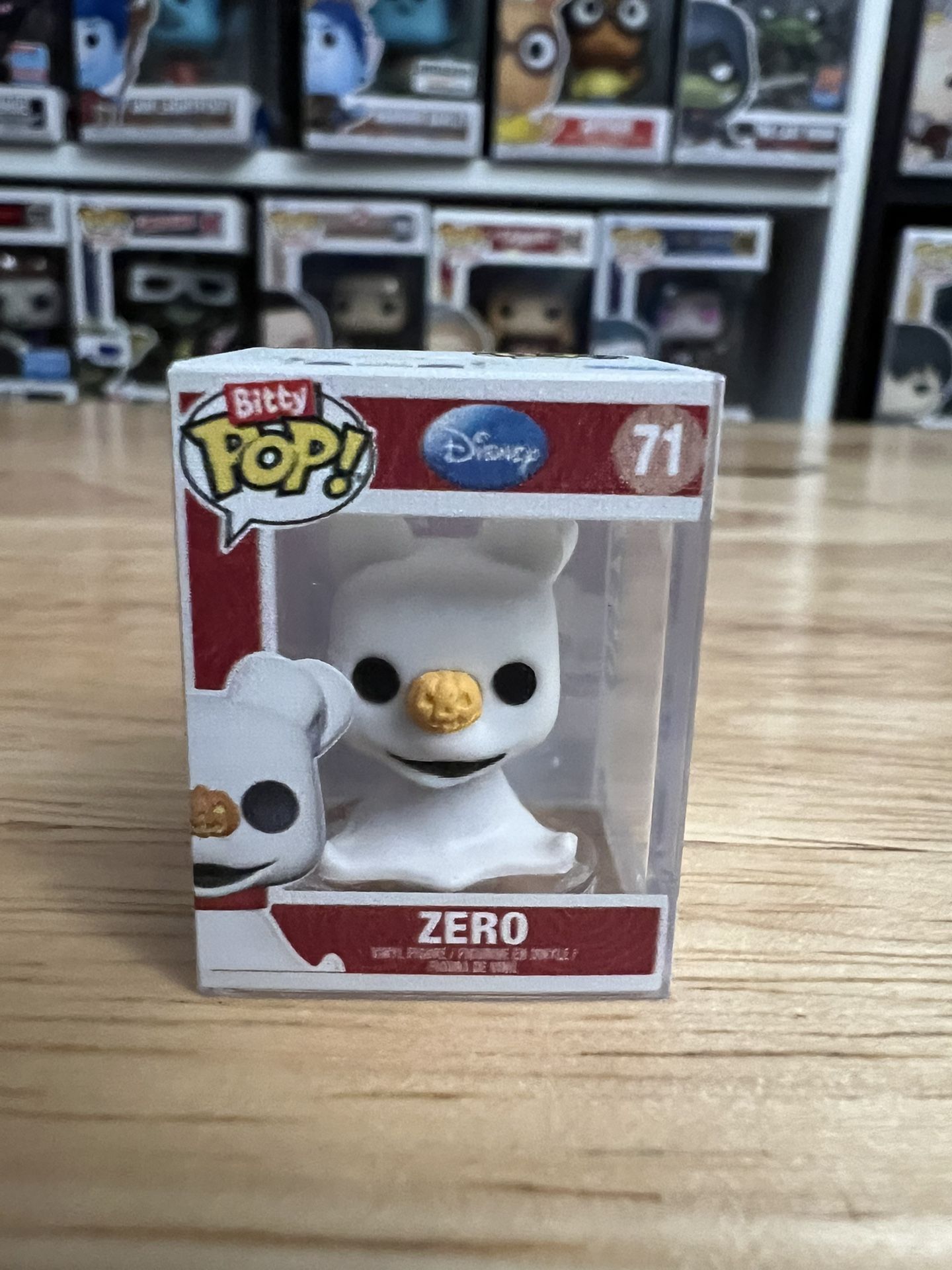 BITTY Zero Funko Pop #71 Disney Nightmare Before Christmas NBC Movies Burton Dog