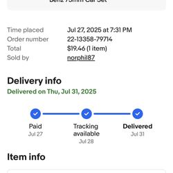 75mm Mercedes Hub Caps 