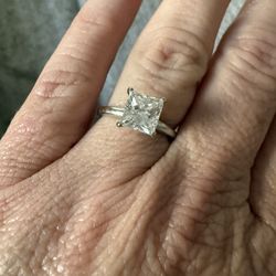 2 Carat Princess Cut Natural Diamond 