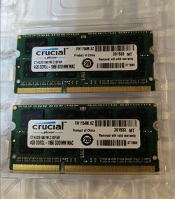 8gb RAM for Apple Macs