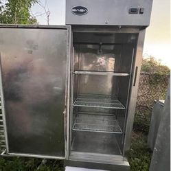 💥 GREAT DEAL – SABA S-23F Upright Freezer | Stainless Steel | Ready Now | First come, first served.