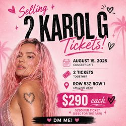 Karol G concert