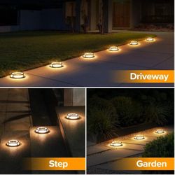 Solar Pathway Lights  - 4PK