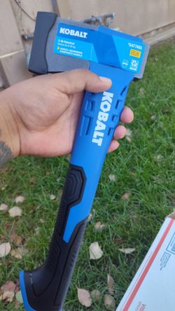 Kobalt 2 lb Hatchet 14" Composite Handle, 2" Steel Blade Blue/Black