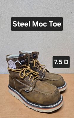 Duradero work boots sz7.5D STEEL TOE