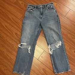 Women’s Abercrombie & Fitch Ankle Straight Ultra High Rise 4 Short