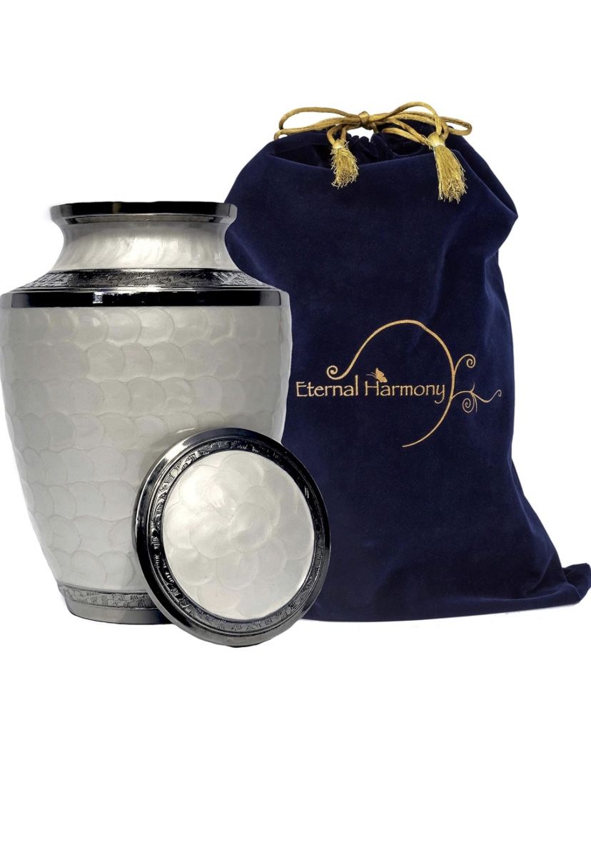 Eternal Harmony Cremation Urn for Human Ashes Funeral Urn Carefully Handcrafted with Elegant Finishes to Honor and Remember Your Loved One Adult