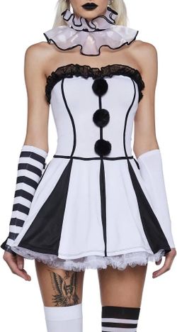 Women's Clown Halloween Costume