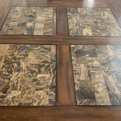 Bar Height Dining Table Solid Wood 