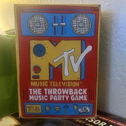 MTV Television Music Party Game 