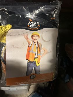 👷 Hyde & EEK! Construction Worker Costume – Kids One Size