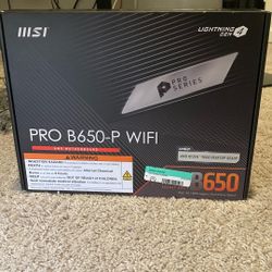 MSI Pro B650-P WI-FI AM5 Mother Board