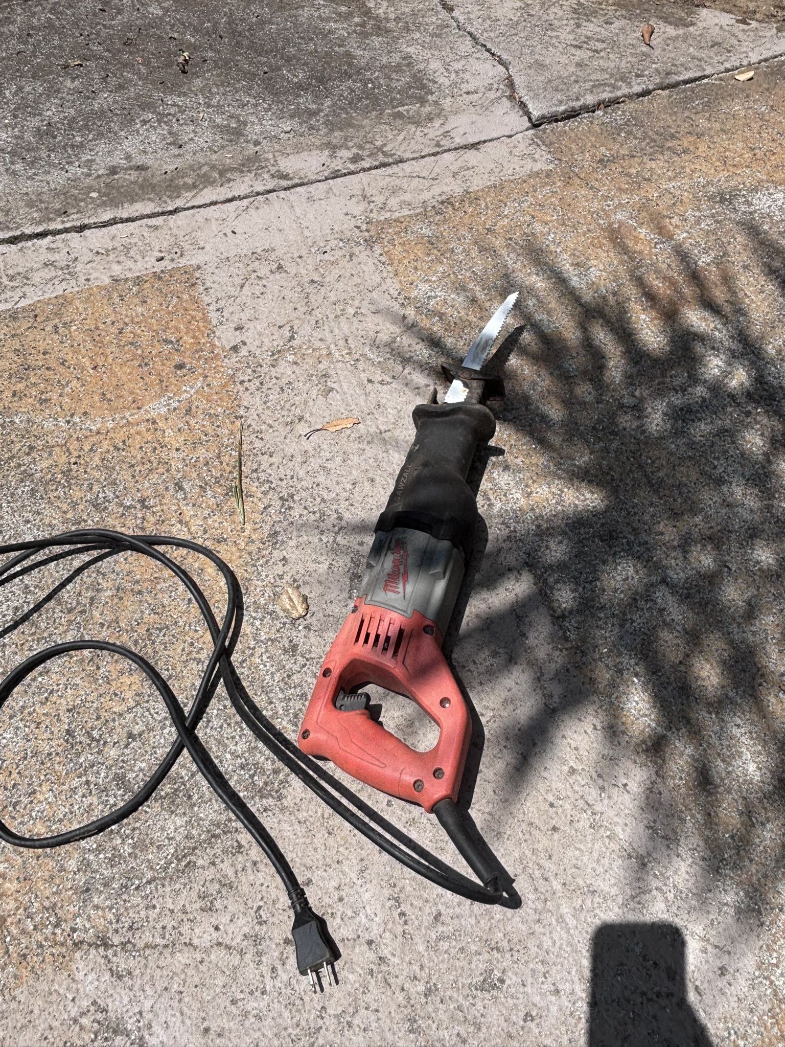 Milwaukee Super Sawzall 15 amps Corded Brushed Reciprocating Saw Tool Only