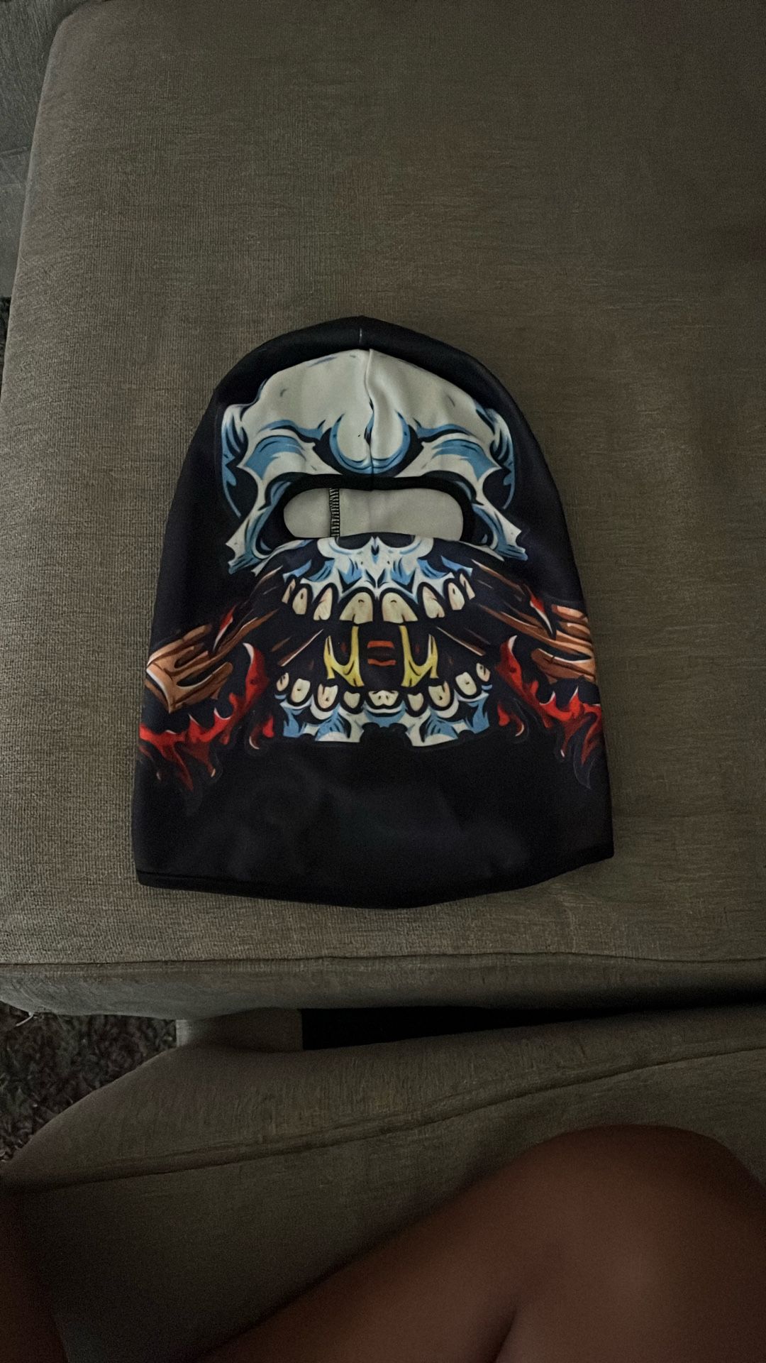 clown ski mask