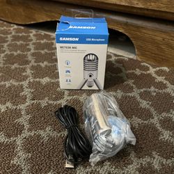 Samson Meteor USB Mic – Studio Quality, Plug & Play